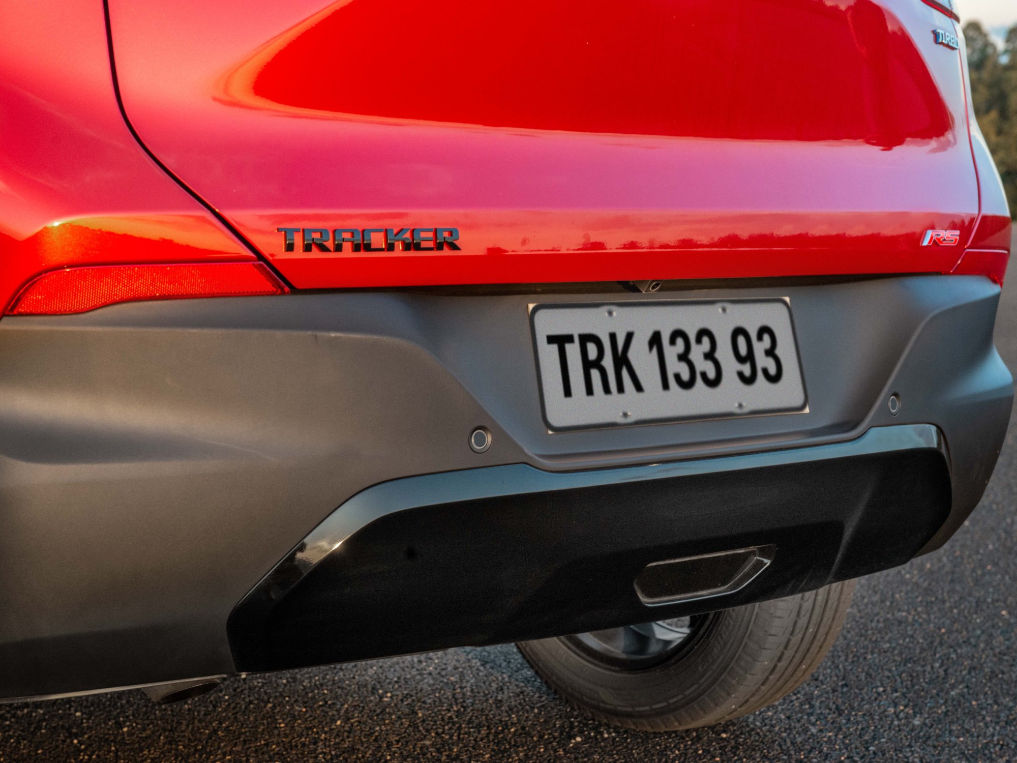 Frente de la Chevrolet Tracker RS