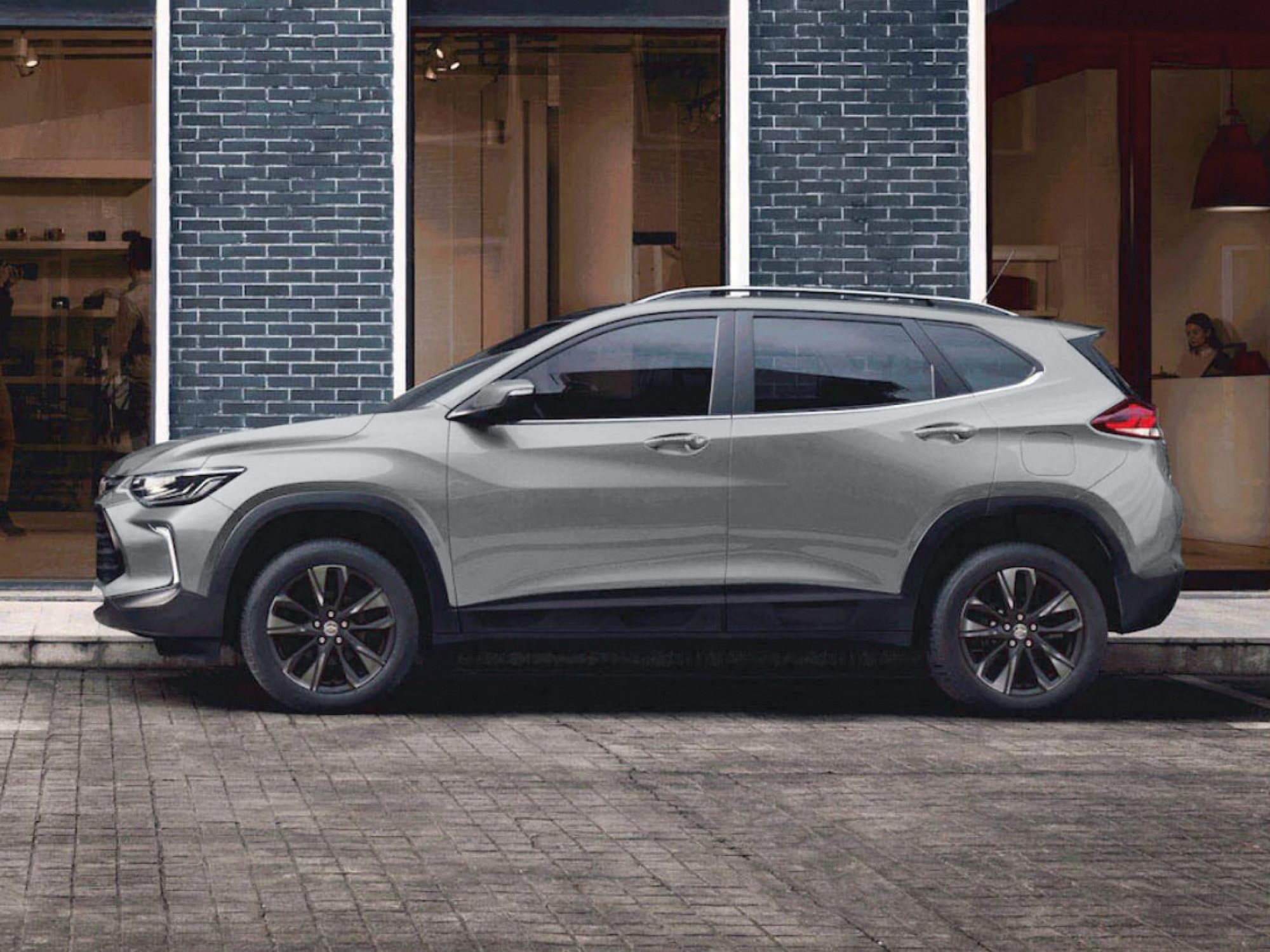Frente de la Chevrolet Tracker